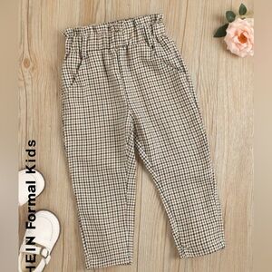 Toddler girl paper bag waist pants size 5-6years